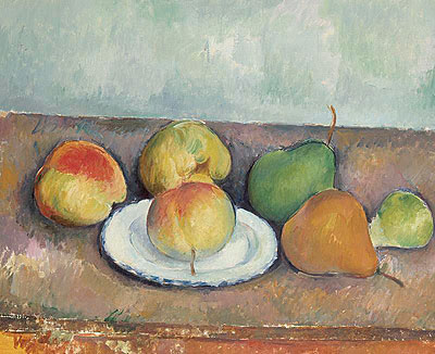 Still Life with Apples and Pears, c.1888/90 | Cezanne | Painting Reproduction