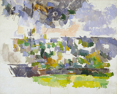 The Garden at Les Lauves | Cezanne | Painting Reproduction