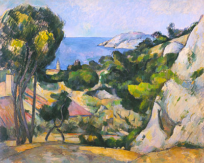 L'Estaque | Cezanne | Painting Reproduction