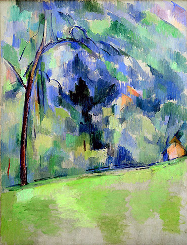 Morning in Provence, c.1900/06 | Cezanne | Gemälde Reproduktion