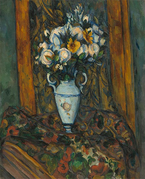 Vase of Flowers, c.1900/03 by Cezanne | Painting Reproduction