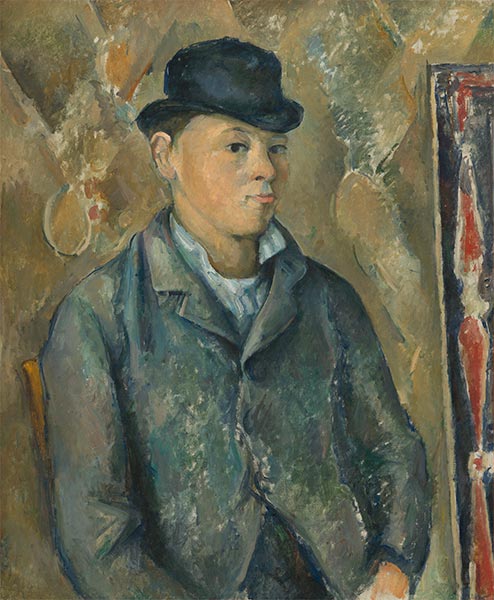 The Artist's Son, Paul, c.1886/87 by Cezanne | Painting Reproduction