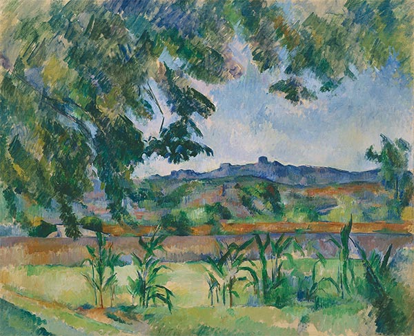 The Pilon du Roi, c.1887/88 by Cezanne | Painting Reproduction