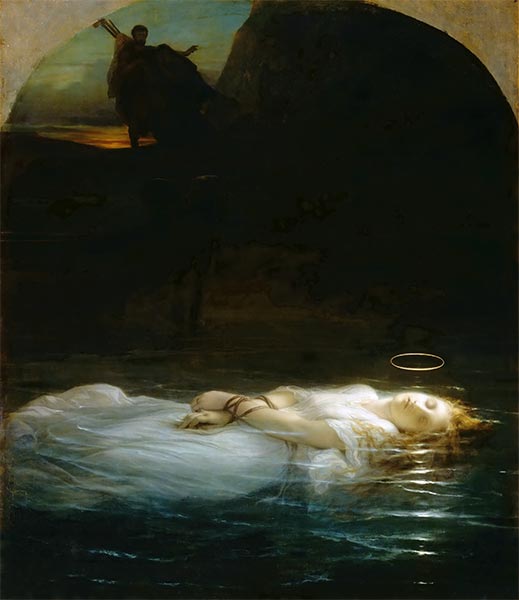 The Young Martyr, 1855 | Paul Delaroche | Painting Reproduction