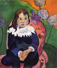 M. Loulou, 1890 by Gauguin | Painting Reproduction