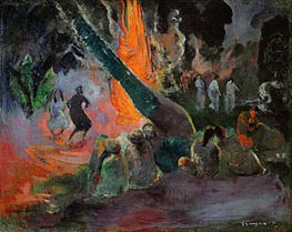 Upaupa, 1891 von Gauguin | Gemälde-Reproduktion