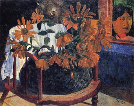 Sunflowers, 1901 by Gauguin | Painting Reproduction