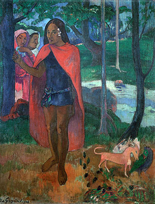 The Magician of Hivaoa, 1902 by Gauguin | Painting Reproduction