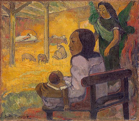 Be Be (Die Krippe), 1896 | Gauguin | Gemälde Reproduktion