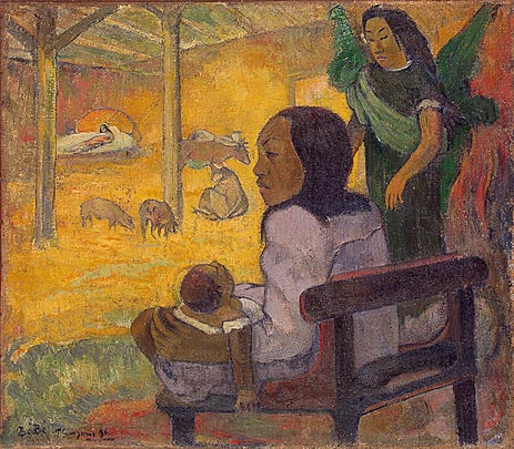 Be Be (The Nativity), 1896 by Gauguin | Painting Reproduction