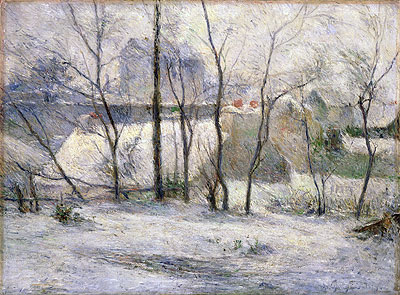 Winter Landscape, 1879 | Gauguin | Painting Reproduction