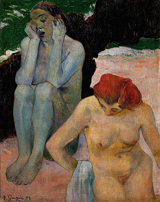 Life and Death, 1889 | Gauguin | Gemälde Reproduktion