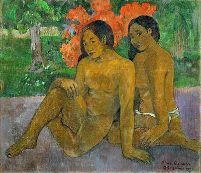 And the Gold of their Bodies, 1901 | Gauguin | Gemälde Reproduktion