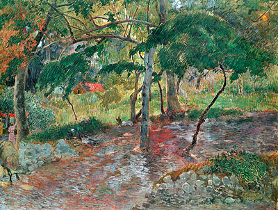 The Pool, Martinique | Gauguin | Painting Reproduction