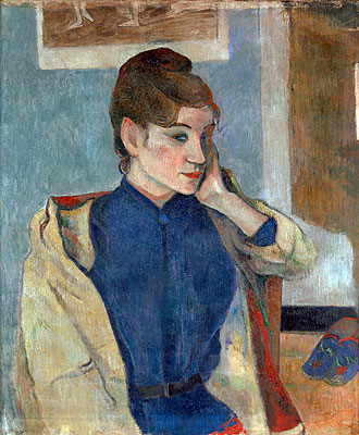 Porträt von Madeleine Bernard | Gauguin | Gemälde Reproduktion