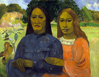 Two Women, c.1901/02 | Gauguin | Gemälde Reproduktion