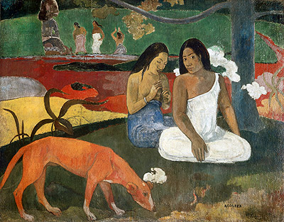 Arearea (Freude), 1892 | Gauguin