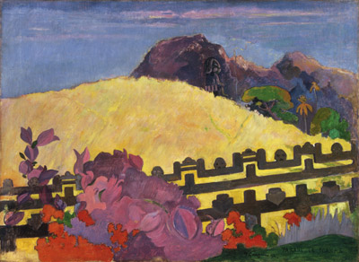 The Sacred Mountain (Parahi Te Marae), 1892 | Gauguin | Painting Reproduction