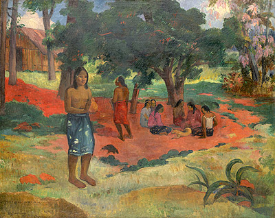 Parau Parau (Whispered Words), 1892 | Gauguin | Painting Reproduction