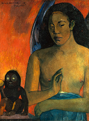 Poemes Barbares, 1896 | Gauguin | Gemälde Reproduktion