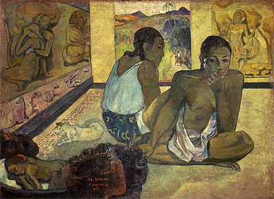 Te Rerioa (Day Dreaming), 1897 | Gauguin | Painting Reproduction