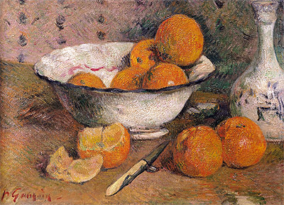 Still Life with Oranges, 1881 | Gauguin | Painting Reproduction