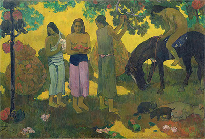Rupe Rupe (Fruit Gathering) | Gauguin | Painting Reproduction