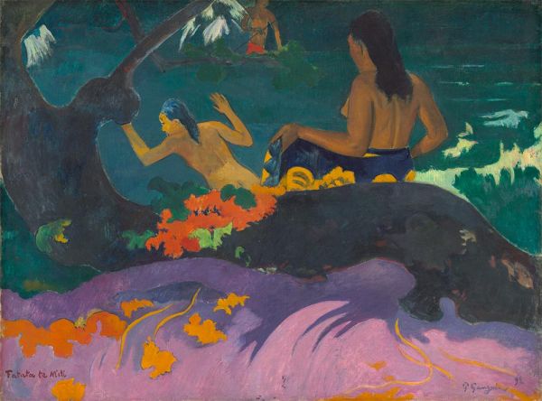 Fatata te Miti (By the Sea), 1892 | Gauguin | Gemälde Reproduktion
