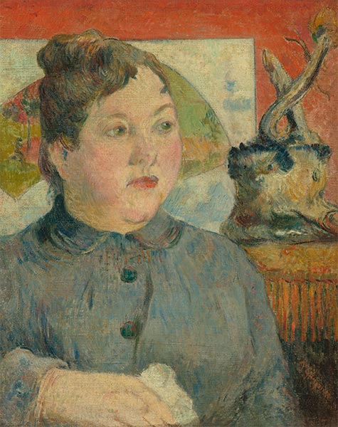 Madame Alexandre Kohler, c.1887/88 | Gauguin | Gemälde Reproduktion