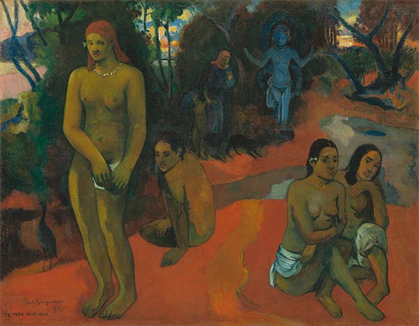 Te Pape Nave Nave (Delectable Waters), 1898 | Gauguin | Gemälde Reproduktion