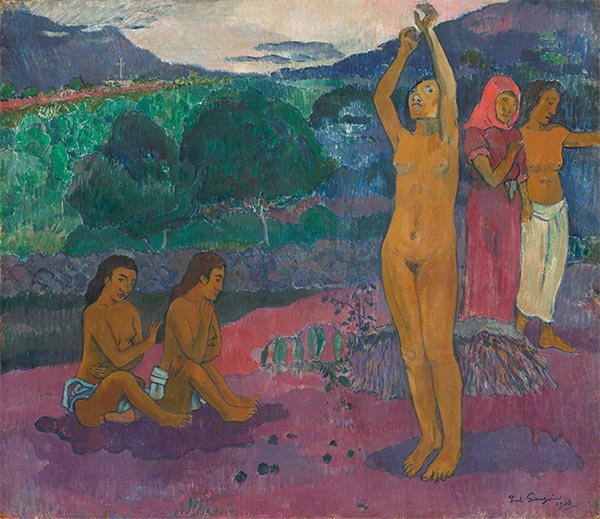 The Invocation, 1903 | Gauguin | Gemälde Reproduktion