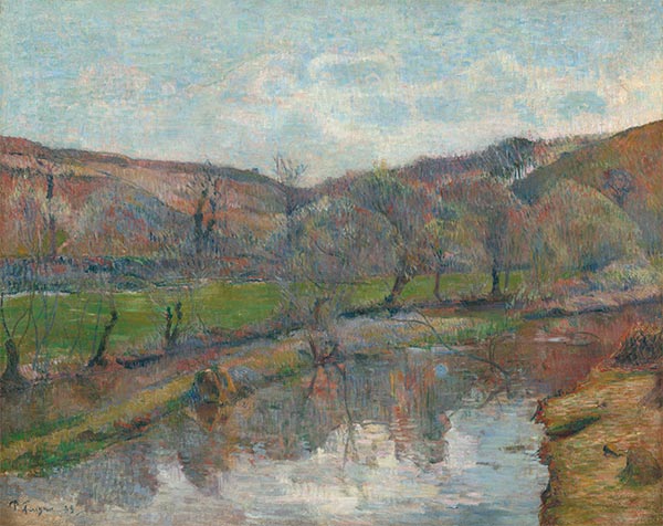 Brittany Landscape | Gauguin | Painting Reproduction