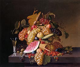 The Abundance of Summer, undated by Paul Lacroix | Painting Reproduction