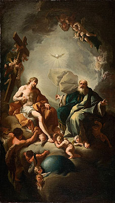 Holy Trinity, c.1726/28 | Paul Troger | Painting Reproduction