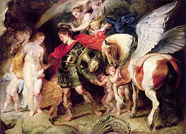 Perseus and Andromeda, c.1620/21 by Rubens | Painting Reproduction