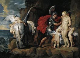 Perseus and Andromeda, undated by Rubens | Painting Reproduction