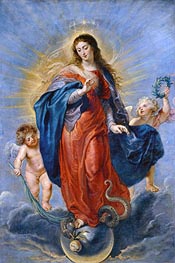 Immaculate Conception, 1627 by Rubens | Painting Reproduction