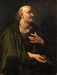 Saint Bartholomew | Rubens | Painting Reproduction