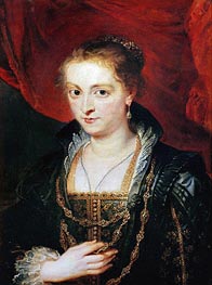Suzanne Fourment, undated by Rubens | Painting Reproduction