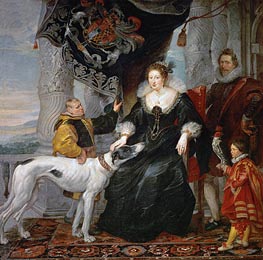 Alathea Talbot, Countess of Shrewsbury, undated by Rubens | Painting Reproduction