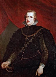 Philip IV of Spain, undated by Rubens | Painting Reproduction