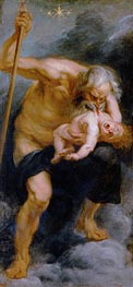 God Saturn Devouring His Son, c.1636/38 by Rubens | Painting Reproduction