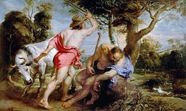 Mercury and Argos, c.1636/38 von Rubens | Gemälde-Reproduktion