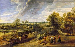 Return from the Harvest | Rubens | Gemälde Reproduktion