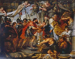 The Meeting of Abraham and Melchizedek | Rubens | Gemälde Reproduktion