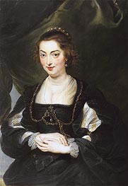 Portrait of a Young Woman | Rubens | Gemälde Reproduktion