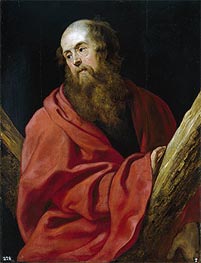 Saint Andrew | Rubens | Painting Reproduction