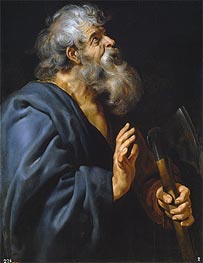 Saint Mathias | Rubens | Painting Reproduction