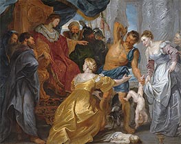 The Judgement of Solomon | Rubens | Gemälde Reproduktion