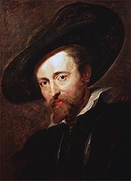 Self Portrait, n.d. by Rubens | Painting Reproduction